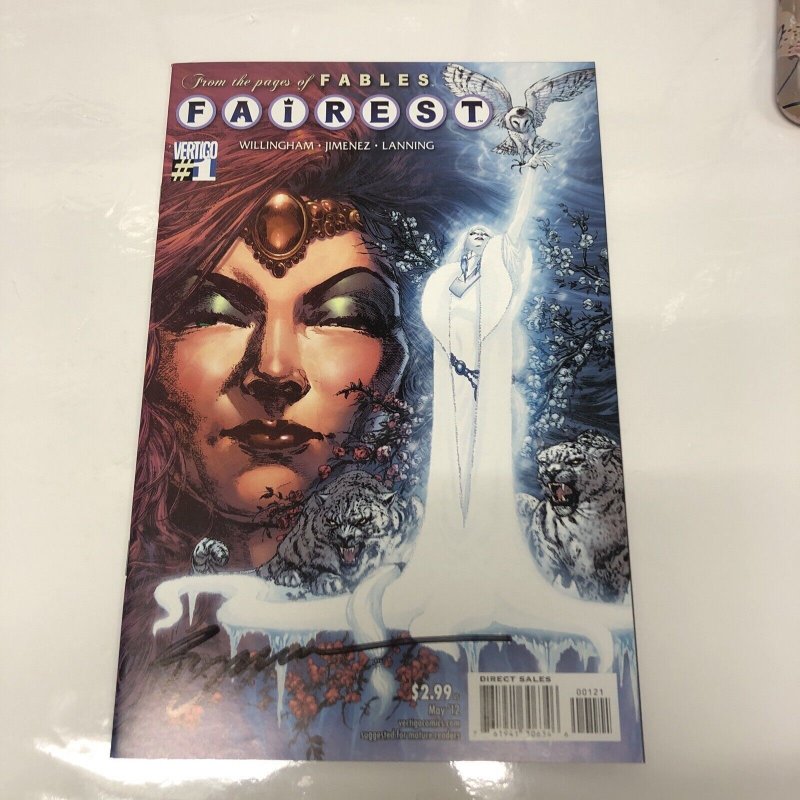 Fairest • From The Pages Of Fables (2011) # 1 (VF) Signed Phil Jimenez