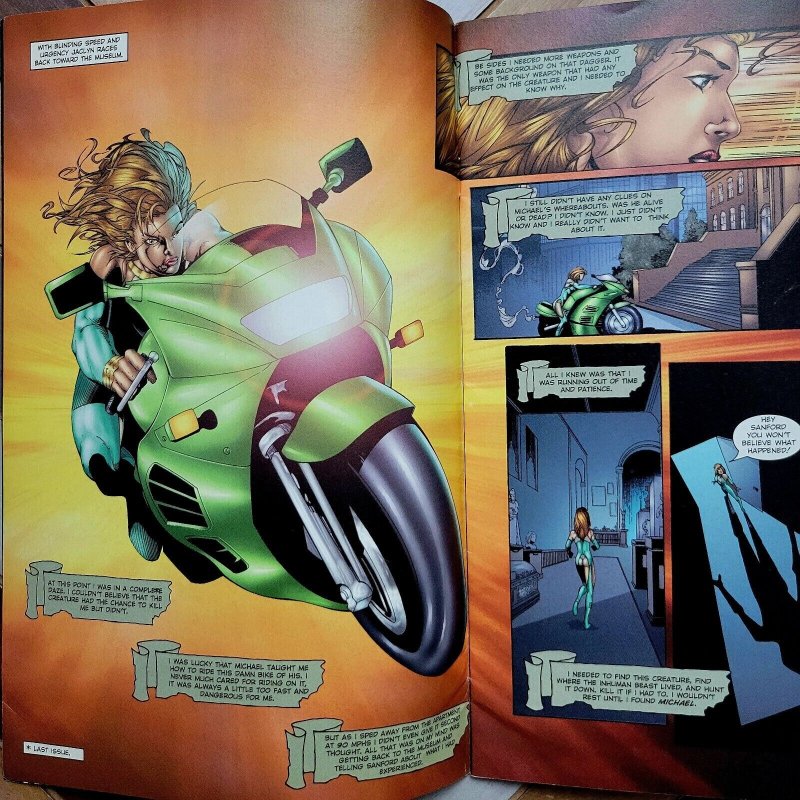 Demonslayer #3 VG (Image Comics, 2000) Final Issue Marat Mychaels, Jaime Mendoza