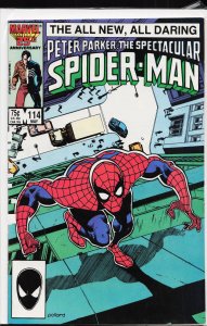 The Spectacular Spider-Man #114 (1986) Spider-Man