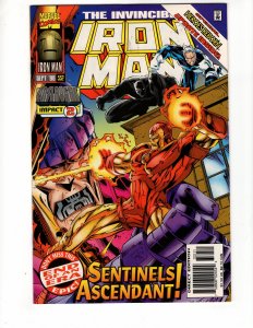 Iron Man #332 SENTINELS ASCENDANT! >>> $4.99 UNLIMITED SHIPPING!!!