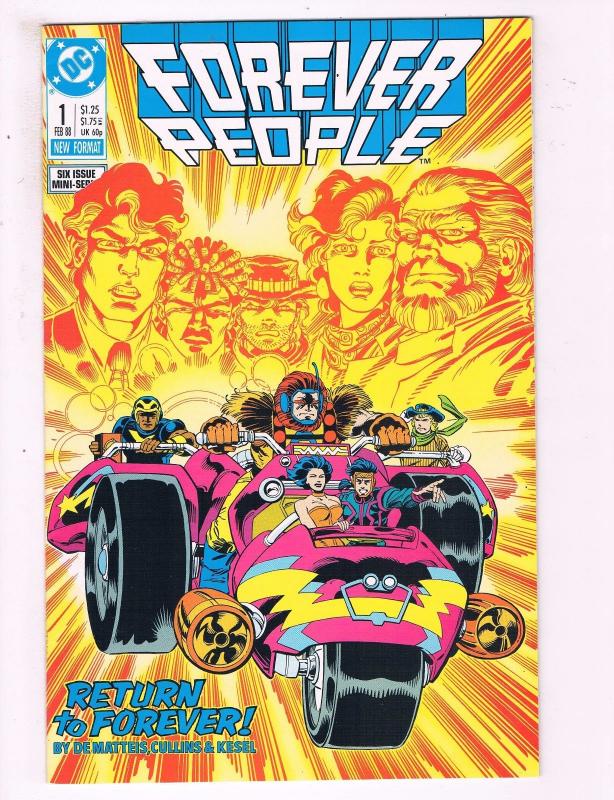 Forever People #1 VF DC Comics Six Issue Mini Series Comic Book 1988 DE12