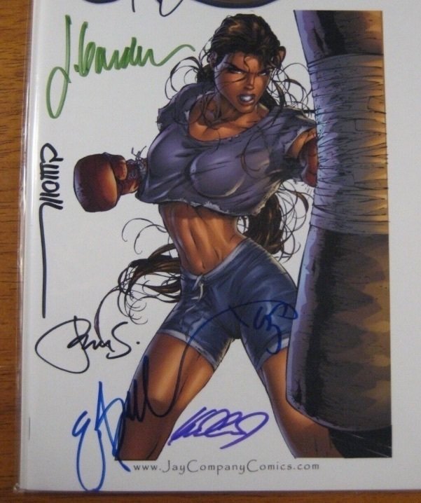 Holy Cow! Lot of *34* SIGNED & MULTI-SIGNED *WITCHBLADE* COMICS—MICHAEL TURNER++