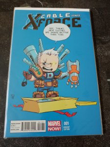 Cable and X-Force #1 Marvel Now Comic Skottie Young Variant