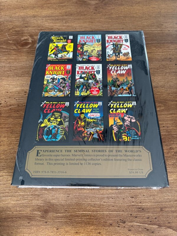 Marvel Masterworks Vol #123 Black Knight Book Limited To 1136 SEALED Copy 4 J413