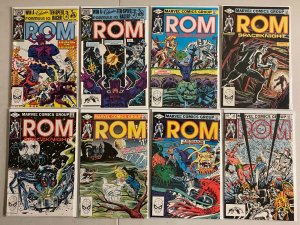 ROM lot #2-39 + Annual Marvel SpaceKnight (average 7.0 FN/VF) 37 diff (1980-'83)