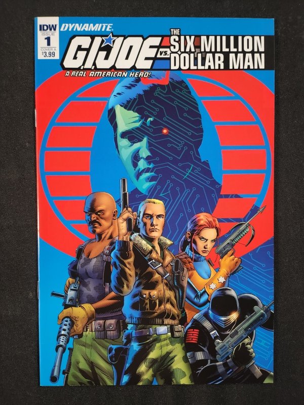 GI Joe Vs Six Million Dollar Man 4PC #1-4 - Complete Series (9.0/9.2) 2018