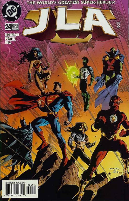 JLA #24 FN; DC | save on shipping - details inside