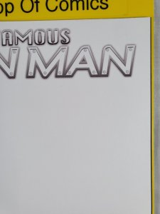 Infamous Iron Man #1 Blank Sketch Variant 2016 Marvel Doctor Doom Iron Man