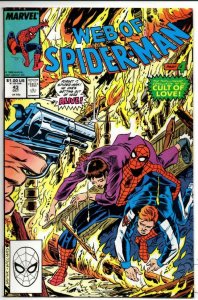 WEB of SPIDER-MAN #43, VF/NM, Spanish Inquisition, Cult of Love