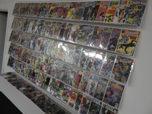 Huge Lot of 130+ Comics W/ Spider-Man, Hulk, Plus More! Avg. VF- Condition!