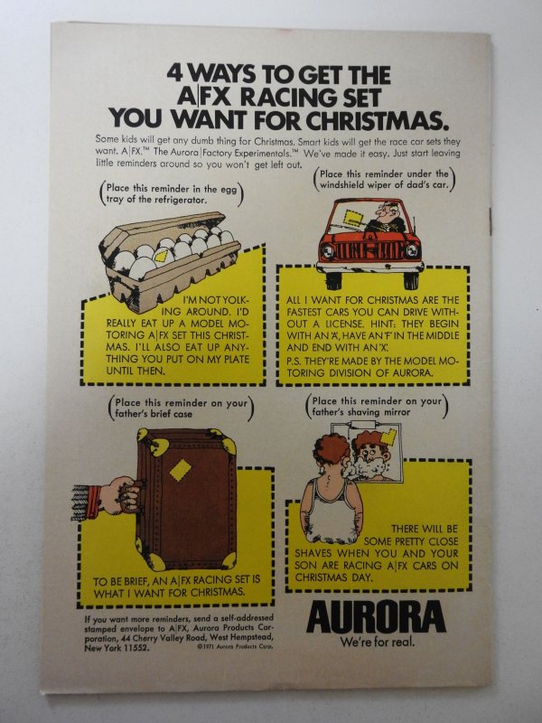 Mister Miracle #6 (1972) VG Cond moisture stain, centerfold detached top staple