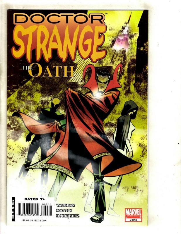 7 Marvel Comics Doctor Strange Oath 1 2 3 4 5 + X-Men Wizard + Avengers Inv. CJ3