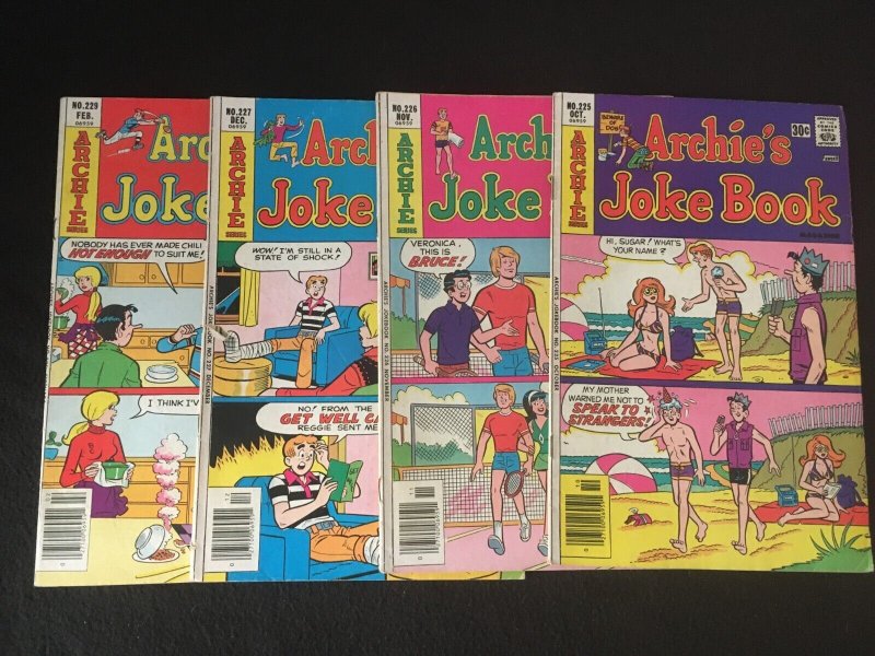 ARCHIE'S JOKE BOOK MAGAZINE #225, 226, 227, 229