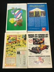 SPIDER-MAN 4PC COPPER LOT (FINE OB) SUPER-SIZED WEB OF SM!! 1978-88