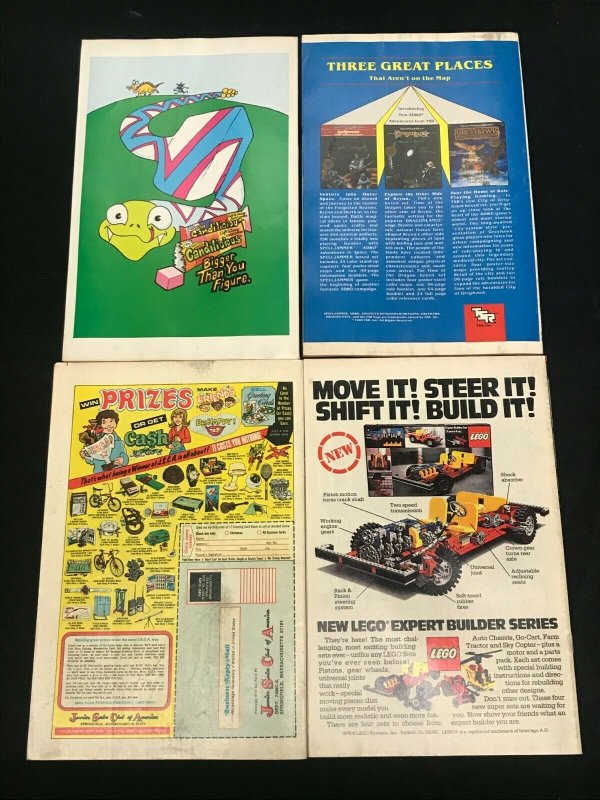 SPIDER-MAN 4PC COPPER LOT (FINE OB) SUPER-SIZED WEB OF SM!! 1978-88