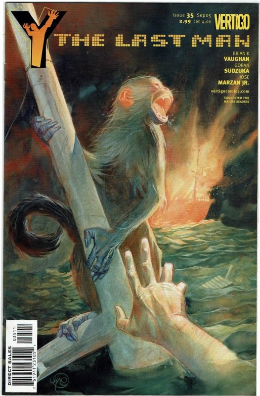 Y: The Last Man #35 Brian K Vaughan Vertigo NM