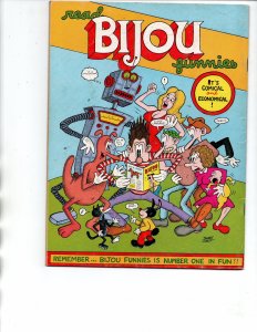Bijou Funnies #5 - 4th Print - Underground - Kitchen Sink - 1970 - FN