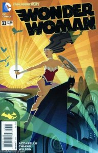 Wonder Woman #33 Batman 75th Variant Edition Comic Book 2014 New 52 - DC