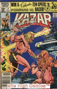 KA-ZAR  (1981 Series)  (THE SAVAGE) (MARVEL) #8 NEWSSTAND Good Comics Book