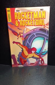 Rocketman and Rocketgirl #1 (2023) Jacob Edgar variant [one-shot]