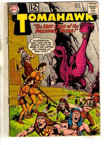 Tomahawk # 82 VG DC Silver Age Comic Book Dinosaur Indians Western Tribe JL8