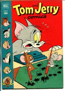 Tom & Jerry #92 1952-Dell-MGM Cartoons-Barney Bear-Benny Burro-Tuffy-VG/FN