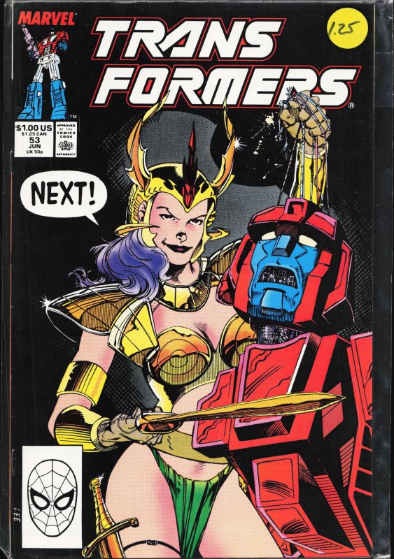 The Transformers #53 (1989) Transformers