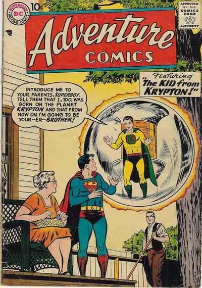 Adventure Comics (1938 series)  #242, Good- (Stock photo)