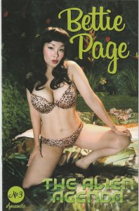Bettie Page: The Alien Agenda # 3 Cover E NM Dynamite 2022 [L1]