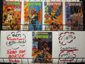 HAWKMAN (1993) 9-13 GODSPAWN 5 part story