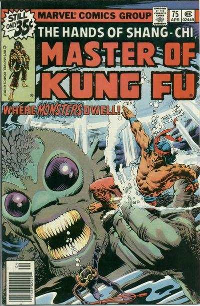 Master of Kung Fu (1974 series) #75, Fine+ (Stock photo)