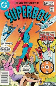 New Adventures of Superboy, The #28 (Newsstand) VF ; DC | Dial H For Hero