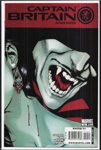 Captain Britain and MI:13 #10 (2009) Dracula
