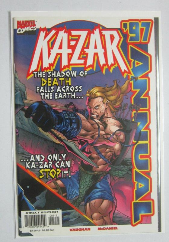 KA-ZAR '97 ANNUAL #1 Marvel Comics, DIRECT EDITION 8.0/VF - 1999