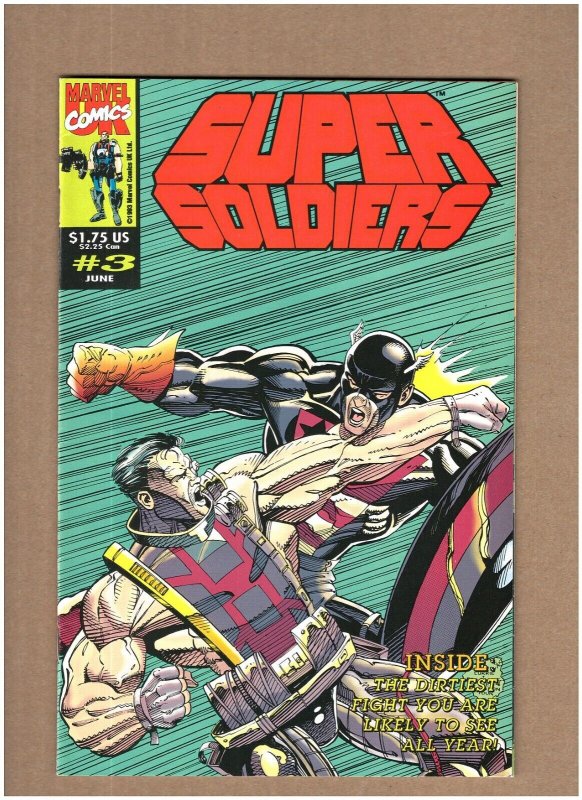 Super Soldiers #3 Marvel UK Comics 1993 vs. U.S. Agent VF/NM 9.0