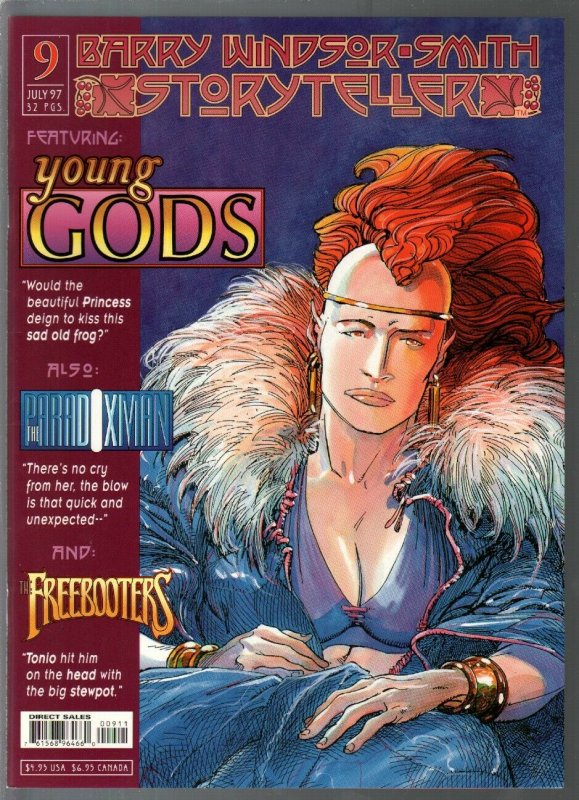 Barry Windsor-Smith Storyteller #9 1997-Dark Horse-Freebooters-Young Gods-VF/NM 