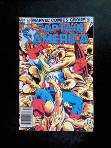 Captain America #276  MARVEL Comics 1982 FN- NEWSSTAND