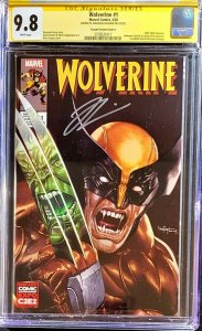 ?? WOLVERINE #1 CGC 9.8 SS signed by Hickman MICO SUAYAN TRADE ? crain label
