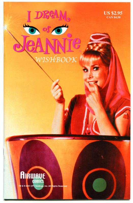 I DREAM of JEANNIE WISHBOOK #1, VG, Barbara Eden,Photo, more IDoJ in store