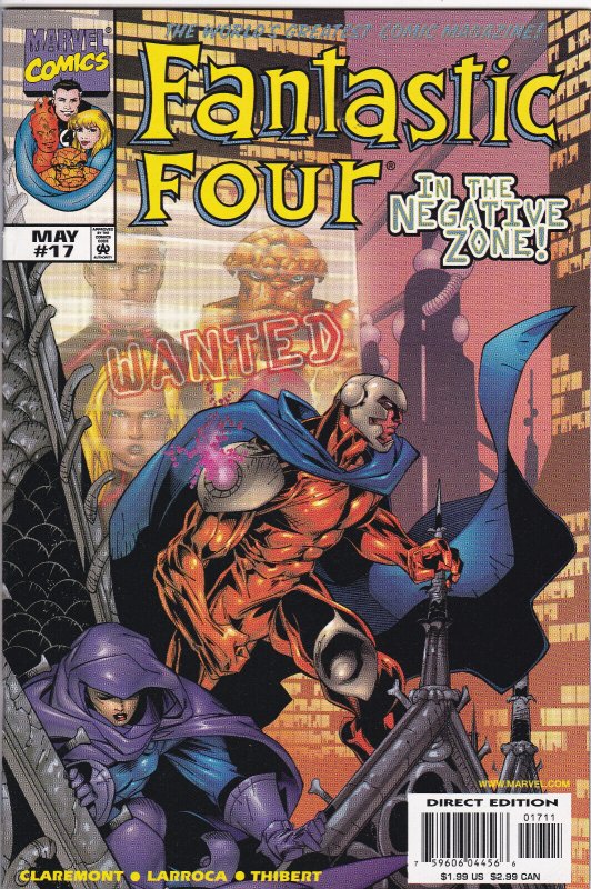 Fantastic Four #17, Vol. 3 (1998-2003) Marvel Comics 