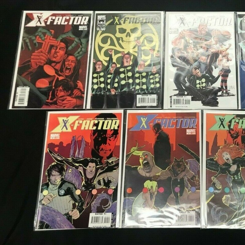 X-FACTOR #8-16 9PC RUN (VF/NM) CIVIL WAR!! 2006-07