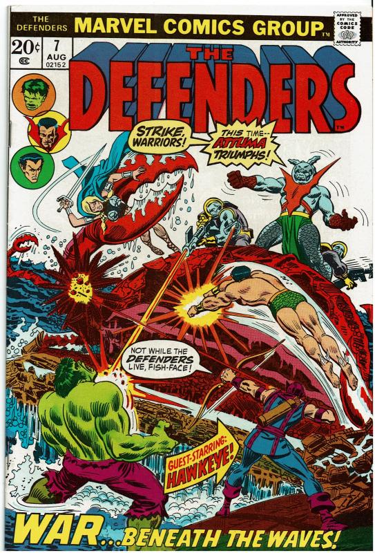 The Defenders #7, 8.0 or Better