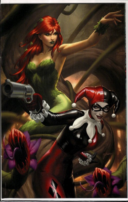 Harley Quinn & Poison Ivy #3 Ejikur Cover C (2020) Virgin Variant!