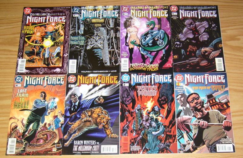 Night Force vol. 2 #1-12 VF/NM complete series - marv wolfman - dc comics horror