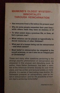 Reincarnation, SANTESSON, 1969, 154p,PB