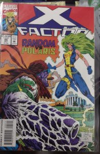 X-FACTOR #95  1993 MARVEL DISNEY  POLARIS VS RANDOM