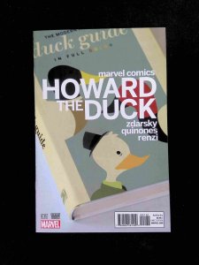 Howard The Duck #1B (4TH SERIES) MARVEL Comics 2015 NM  Zdarsky Variant