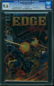 Double Edge: Omega #1 (1995) CGC 9.6 NM+