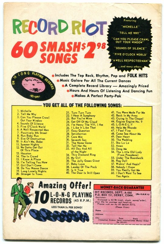 Archie Comics #165 1966- Silver Age-Betty & Veronica- G