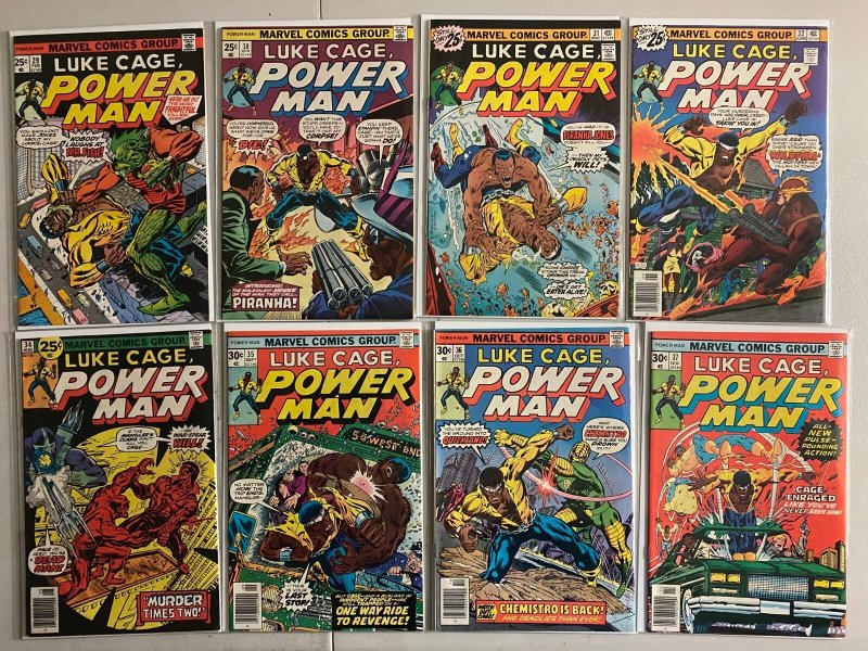 Luke Cage Power Man lot #4-49 + Spec+ 3 I.F. Marvel (avg 4.5) 38 diff (1972-'78)